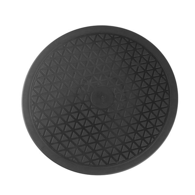 Soporte Giratorio Para Plataforma Giratoria Para Monitor De TV, Rotación Suave, Antideslizante, Ideal Para Colección De Exhibiciones, Disponible En Doble Cara, Negro, Uso