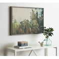 thumbnail image 6 of Kate and Laurel Sylvie A Desert Prickly Pear Cactus Framed Canvas Wall Art by Laura Evans, 23x33 Gray, Desert Botanical Cactus Art for Wall, 6 of 7