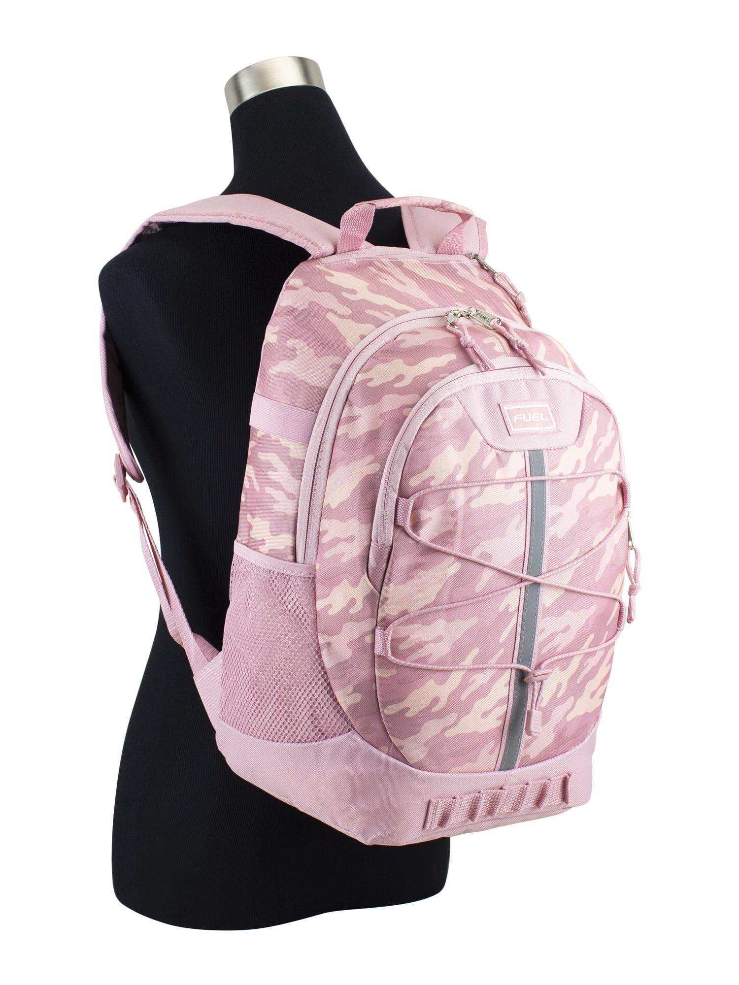 Fuel Unisex Terrain Athleisure Backpack, Pink Camouflage