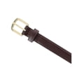 thumbnail image 3 of CTM  Basic Skinny Leather Dress Belt (Women), 3 of 4