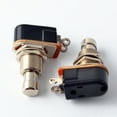 thumbnail image 4 of 5Set Metal Guitar Effects Pedal Button for Electric Guitar and Bass Rectangular Foot Switch Momentary Type, 4 of 9