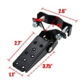 thumbnail image 2 of Pedales plegables Modengzhe para motocicleta negros, 2 unidades, 2 of 6