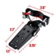thumbnail image 2 of Pedales plegables Modengzhe para motocicleta negros, 2 unidades, 2 of 6