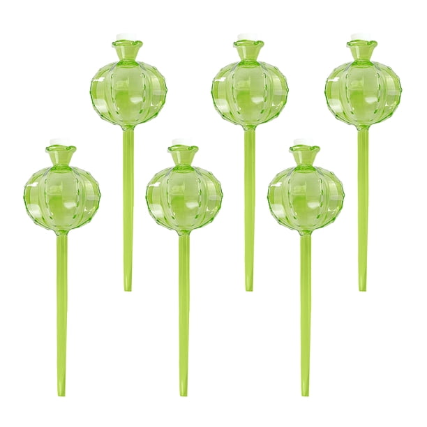 Maceta con diseño de cactus y bulbo de autorriego, dispositivo de riego automático, globos de riego para plantas de interior, riego para vacaciones.