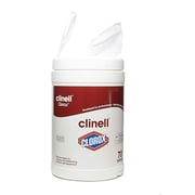 Clinell Clorox Wipes Cleaning and Disinfectant Wipes - Tub of 70 Wipes - Kills 99.9% of Germs, Bacterias and Viruses
