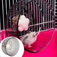thumbnail image 5 of Roues Rotatives Silencieuses, Roue de Hamster d'Exercice, 13cm pour Rats, Hérissons, Chiens des Prairies, Maison -FQSWIF, 5 of 5