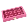 thumbnail image 4 of Caja de joyero Hugo 28 rejilla collar de joyería para broche caja de almacenamiento de joyas, 4 of 5