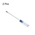 thumbnail image 3 of Uxcell Mini Slotted Screwdriver, 3mm Flat Head 127mm Length for Small Appliances Repair, 2 Pack, 3 of 5