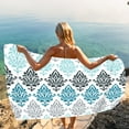 thumbnail image 5 of Aidoshy Beach Towel,Large Beach Towel,Microfiber Beach Towel Super Lightweight Colorful Bath Towel Sandproof Beach Blanket Multi-Purpose Towel For Travel Swimming Pool 30x60 Inch for Women Men Girls, 5 of 7