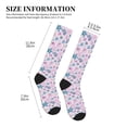 thumbnail image 2 of Picia Sea Shells 3 Printed Sports Compression Socks - 15-20mmHg Graduated Compression, High-Performance Soft and Breathable Socks for Men and Women, 2 of 5