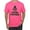 Neon Pink, variant on Cat I Am Your Father Cat Lover Men's Graphic T-Shirt, Forest Green, 3X-Large