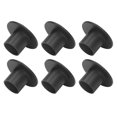 thumbnail image 4 of 6 unids negro Taper vela titular mate vela candelabro titular soporte para la decoración del hogar de la boda, 4 of 8
