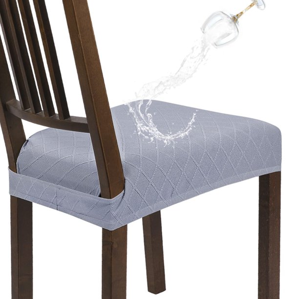 Fundas de Asiento para Sillas de Comedor SearchI Juego de 6, Repelentes al Agua