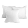 Pillow Insert 18" x 18" Polyester Filled Premium Fabric Cover (6 Pack