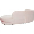 thumbnail image 6 of Meridian Furniture Rosa Pink Velvet 3pc. Sectional, 6 of 12