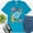 Aqua, variant on Summer Pool Party Shirt | Cute Beach Vibes Graphic Tee for Vacation , Berry, 3XL