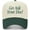 Green/Natural, variant on Go Ask Your Dad Italic Vintage Trucker Hat | Premium Snapback Baseball Hat For Men & Women Unisex