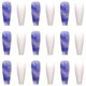 thumbnail image 2 of Blue Full Cover Fake Nails Tips for Nail Suitable for Salon and Home Use 24Pcs, 2 of 2