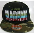 thumbnail image 4 of Alabama Men's Adjustable Snapback Baseball Cap (Black/Camouflage), 4 of 4