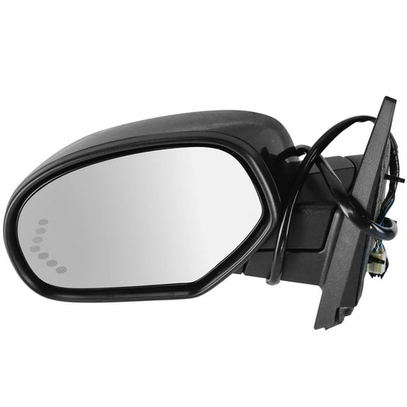 TRQ Mirror Power Folding Heated Signal Memory Paint To Match LH for GM Pickup MRA08162 Fits select: 2007-2008 CHEVROLET SILVERADO, 2007-2008 GMC SIERRA