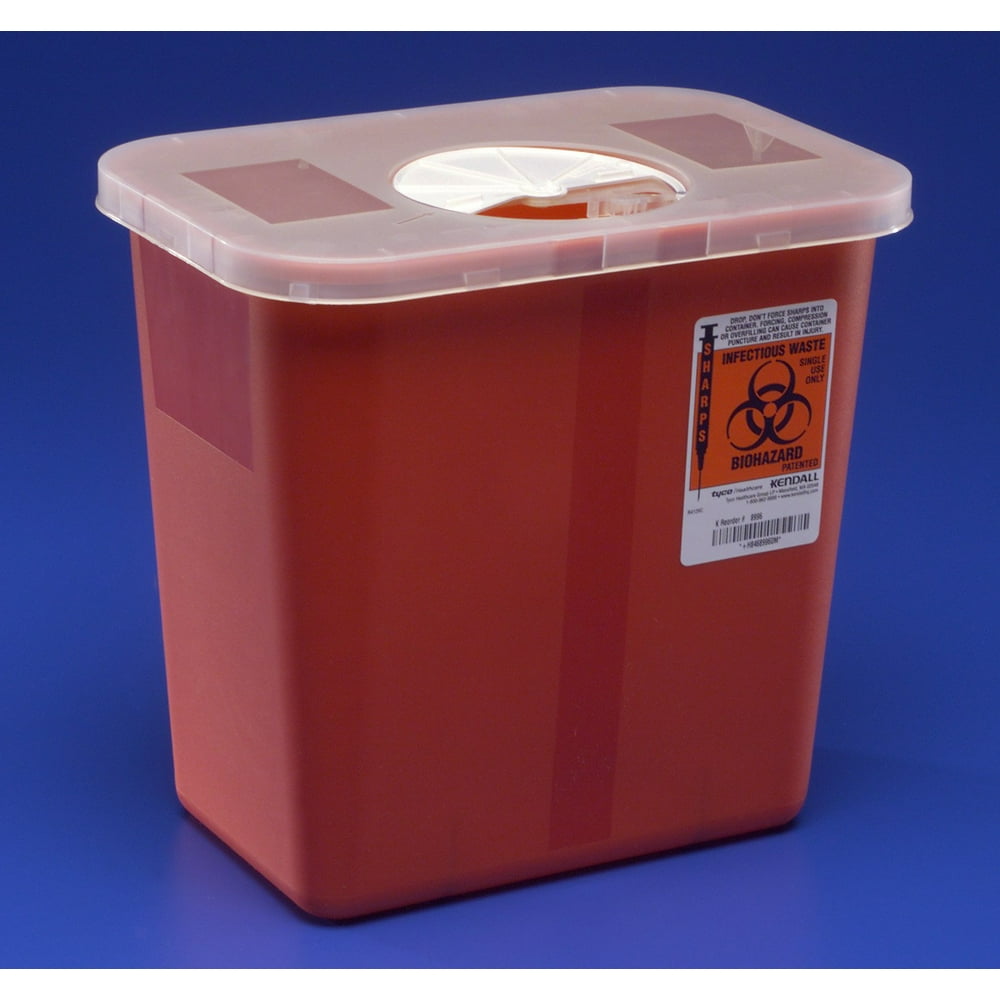 Multipurpose Sharps Container SharpSafety™ 1Piece 10H X 10.5W X 7.25D