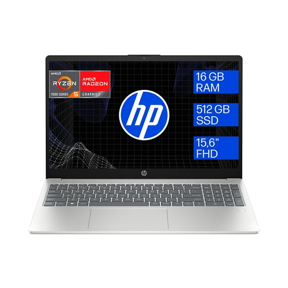 Laptop HP 15-fc0070la AMD Ryzen 5 16GB RAM 512GB SSD