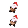 thumbnail image 4 of Advancent Cesta de almacenamiento de dulces de Feliz Navidad, decoración de para el hogar, organizador de muñecos de nieve, cestas, bolsa de regalo Type3 NO3 Advancent CBP055033, 4 of 5