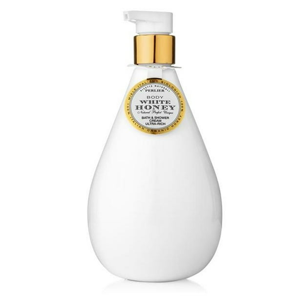Perlier White Honey Bath and Shower Cream UltraRich Jumbo Size 16.9 fl