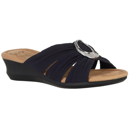 

Impo Womens Gabina Wedges 8 Navy