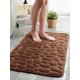 thumbnail image 1 of 1pc Blue Stone Texture Sponge Bathroom Mat, Non-slip Bath Mat, Toilet Rug, 1 of 4