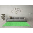 thumbnail image 3 of Ahgly Company Indoor Rectangle Oriental Emerald Green Traditional Area Rugs, 5' x 7', 3 of 4