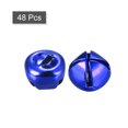 thumbnail image 3 of 10mm Jingle Bells Craft Bells Carbon Steel Electroplating Dark Blue 48 Pack, 3 of 5