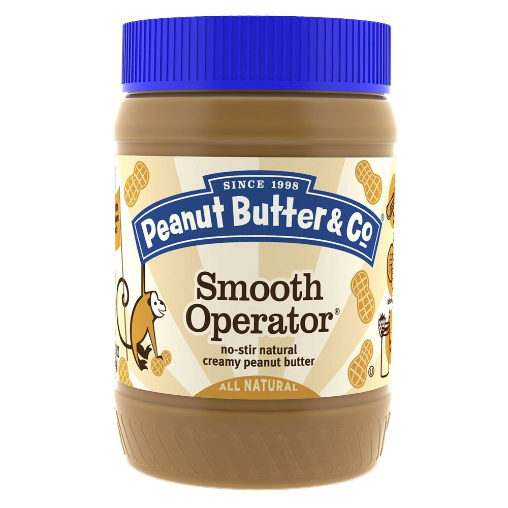 6 PACKS Peanut Butter & Co. Peanut Butter, Smooth Operator, 16 Ounce