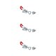 thumbnail image 4 of Eigraketly 8X Toggle Clamp Hasp Hasp Tool Handy Lid Installation Supplies Hardware Shockproof Home Box Solidness Type1, 4 of 6