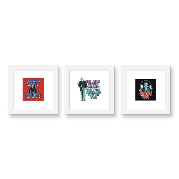 Gallery Pops Seinfeld - Character Quotes Wall Art Bundle (3-Pack)
