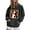 Black, variant on Wensltd Women's Casual Lightweight Hoodies with Pockets Long Sleeve Sweatshirts Loose Pullovers