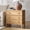 Acorn, variant on Tina's Home Transitional Solid Wood End Table Set of 2 with Charging Station & Spacious Storage Acorn