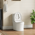 thumbnail image 1 of Slow Close Toilet Seat, Non Slip Easy Clean Hinges and Durable Plastic Seat, Easy Install Quick-Attach Hardware, 1 of 8
