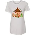 thumbnail image 3 of Inktastic Gingerbread House Christmas Women's T-Shirt, 3 of 5