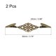 thumbnail image 2 of 2uds Suéter Clips Retro Unique Bargains Cuello Clips Bronce, 2 of 6