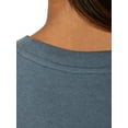 thumbnail image 6 of Hanes Originals Women's SuperSoft Comfywear Sleep Rib Crop Tee, Sizes S to 2X, 6 of 8