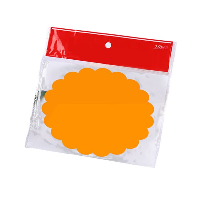 Burst Paper Signs Retail Sale Tags 50 Pieces Multi-Purpose Home Decoration Reliable Garage Sale Supplies for Store Classroom Rose red