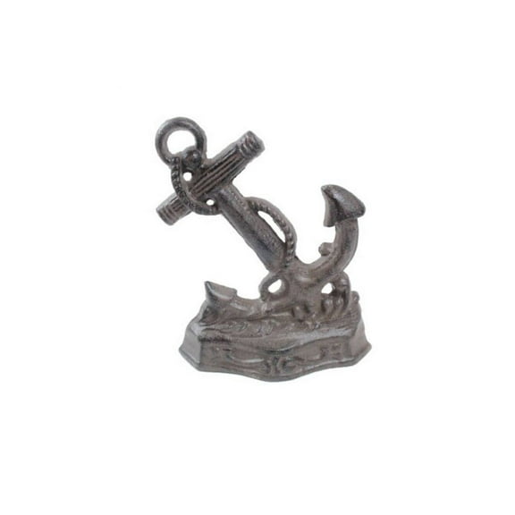 Cast Iron Anchor Door Stopper 8" - Decorative Anchor - Nautical Decor