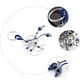 thumbnail image 3 of 1 PC Decoración del llavero Life Tree Keyring Blue Pattern Key Accessory, 3 of 6