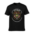 thumbnail image 5 of T-shirt Utah State  Soft Cotton Adult Heat-Transfer Graphic T-Shirt - 180g Breathable Fabric, Unisex Summer Casual Wear with Durable Heat-Printed Design, 5 of 10
