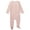 Ice Blue, variant on Baby and Toddler Striped Cotton/Modal Shoulder-Flap Footie, 9 Months, Rose