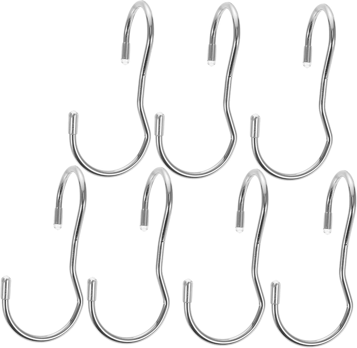 8 Pcs Closet Torsion s Hook Garment Rack Heavy Duty Closet Rod Hooks