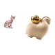 thumbnail image 5 of Estatua de gato, figura decorativa, escultura animal, arte, artesanía, adorno para chimenea, miniatura, decoración de mesa, colecciones, decoración cr, 5 of 8