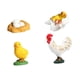 thumbnail image 5 of Juego de ciclo de crecimiento de pollo, juguete de figuras de animales, aprendizaje, regalos de cumpleaños, animales de simulación, material didáctico, 5 of 10