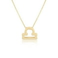 thumbnail image 1 of Langgg Constellation Theme Friendship Necklace Creative Comfortable Ins Exquisite Durable Rust-proof Lightweight Fashion Accessory Libra gold, 1 of 5